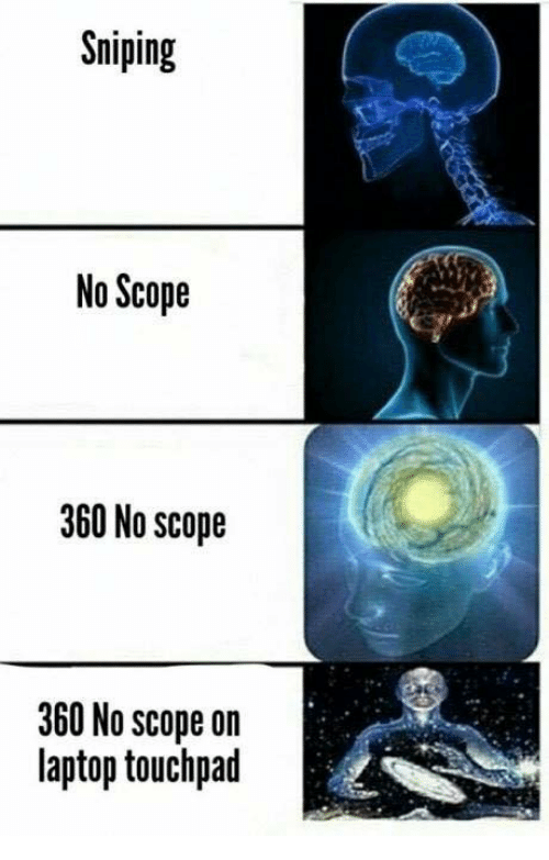 Renegade reccomend 360 no scope